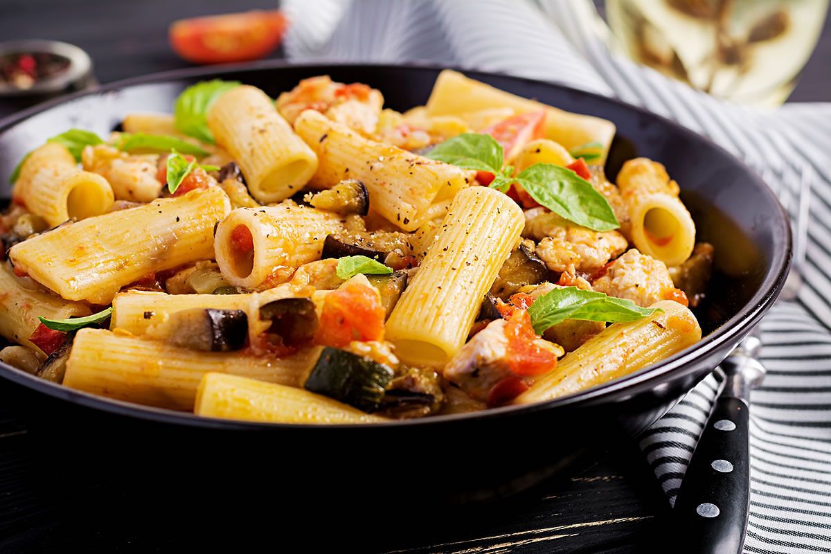pasta con le melanzane siciliane